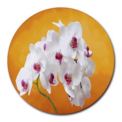 Boards Decoration Flower Flower Room Round Mousepad by artworkshop