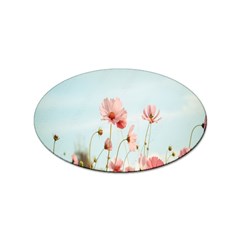 Cosmos Flower Blossom In Garden Sticker Oval (10 Pack) by artworkshop