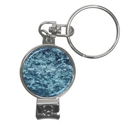 Water Splash Texture  Nail Clippers Key Chain by artworkshop