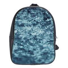 Water Splash Texture  School Bag (xl) by artworkshop