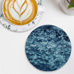 Water Splash Texture  Uv Print Round Tile Coaster by artworkshop