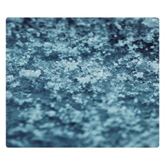 Water Splash Texture  One Side Premium Plush Fleece Blanket (small) by artworkshop