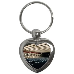 Dark Tunnels Within A Tunnel Key Chain (heart) by artworkshop