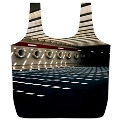 Dark Tunnels Within A Tunnel Full Print Recycle Bag (xl) by artworkshop