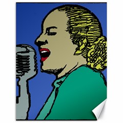 Evita Pop Art Style Graphic Canvas 18  X 24  by dflcprintsclothing