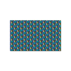 Evita Pop Art Style Graphic Motif Pattern Sticker Rectangular (100 Pack) by dflcprintsclothing