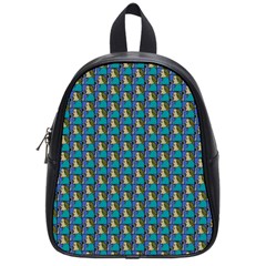 Evita Pop Art Style Graphic Motif Pattern School Bag (small) by dflcprintsclothing