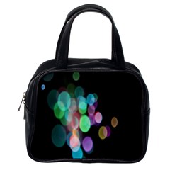 Design Microbiology Wallpaper Classic Handbag (one Side) by artworkshop