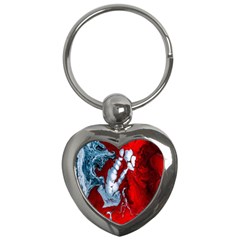 Design Pattern Decoration Key Chain (Heart)