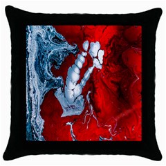 Design Pattern Decoration Throw Pillow Case (black) by artworkshop