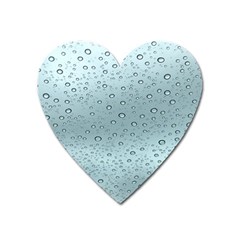 Design Pattern Texture Bubble Heart Magnet by artworkshop