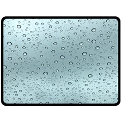 Design Pattern Texture Bubble One Side Fleece Blanket (large) by artworkshop