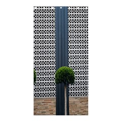 Exterior Building Pattern Shower Curtain 36  X 72  (stall)  by artworkshop