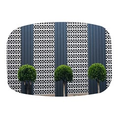 Exterior-building-pattern Mini Square Pill Box