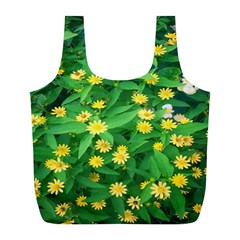 Flower Plant Spring Full Print Recycle Bag (l) by artworkshop