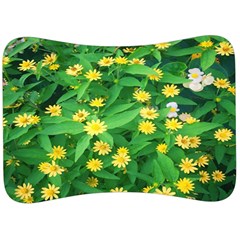 Flower Plant Spring Velour Seat Head Rest Cushion