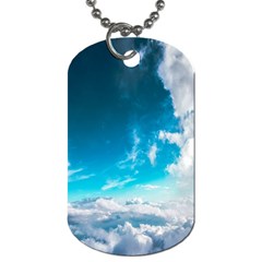 Landscape Sky Clouds Hd Wallpaper Dog Tag (two Sides) by artworkshop