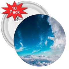Landscape Sky Clouds Hd Wallpaper 3  Buttons (10 Pack) 