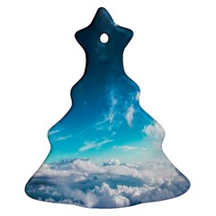 Landscape Sky Clouds Hd Wallpaper Christmas Tree Ornament (two Sides) by artworkshop