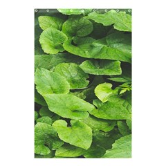 Layered Plant Leaves Iphone Wallpaper Shower Curtain 48  X 72  (small)  by artworkshop