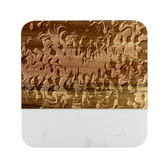 Art Installation Science Museum London Marble Wood Coaster (square) by artworkshop