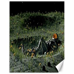 Astronaut Lying In Flowers Fantasy Canvas 12  X 16  by artworkshop