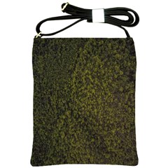 Green Grunge Background Shoulder Sling Bag by artworkshop