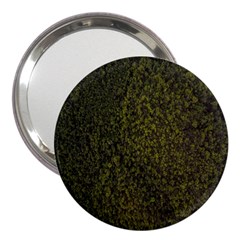 Green Grunge Background 3  Handbag Mirrors by artworkshop