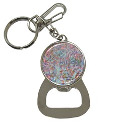 Pattern Texture Design Bottle Opener Key Chain