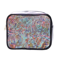 Pattern Texture Design Mini Toiletries Bag (one Side)