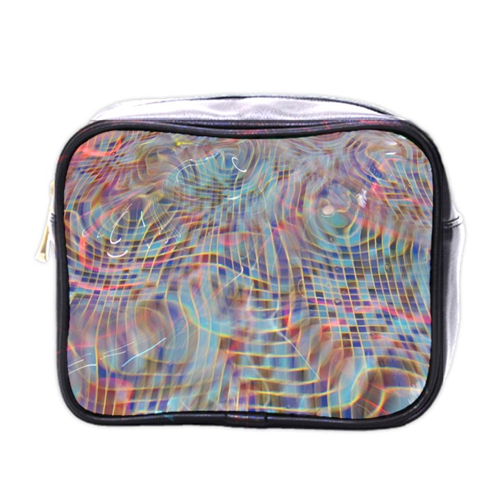 Pattern Texture Design Mini Toiletries Bag (One Side)