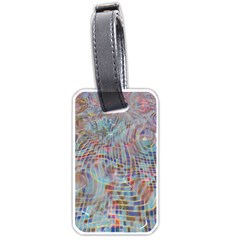 Pattern Texture Design Luggage Tag (one Side) by artworkshop