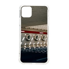 Patterned Tunnels On The Concrete Wall Iphone 11 Pro Max 6 5 Inch Tpu Uv Print Case by artworkshop