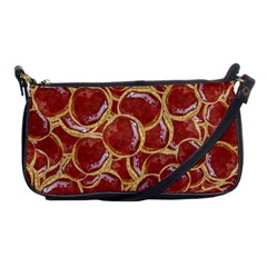 Cookies With Strawberry Jam Motif Pattern Shoulder Clutch Bag by dflcprintsclothing