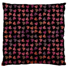 Mixed Colors Flowers Motif Pattern Large Cushion Case (two Sides)