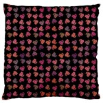 Mixed Colors Flowers Motif Pattern Large Cushion Case (Two Sides) Back