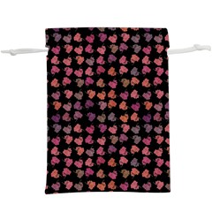 Mixed Colors Flowers Motif Pattern Lightweight Drawstring Pouch (xl) by dflcprintsclothing