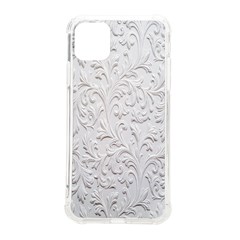 Plaster Background Floral Pattern Iphone 11 Pro Max 6 5 Inch Tpu Uv Print Case by artworkshop