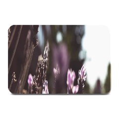 Purple Flower Pattern Plate Mats by artworkshop