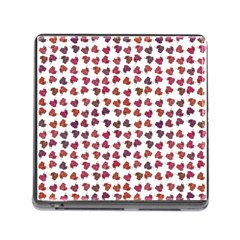 Mixed Colors Flowers Bright Motif Pattern Memory Card Reader (square 5 Slot) by dflcprintsclothing