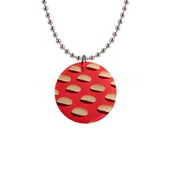 Stackable Chips In Lines 1  Button Necklace
