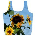 Sunflower Flower Yellow Full Print Recycle Bag (XXXL) Back