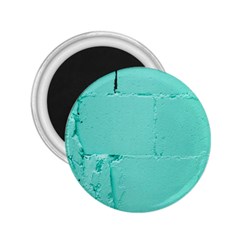 Teal Brick Texture 2.25  Magnets