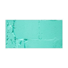 Teal Brick Texture Yoga Headband