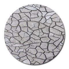 Texture Pattern Tile Round Mousepad by artworkshop