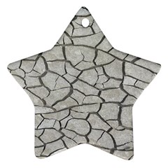 Texture Pattern Tile Star Ornament (two Sides)