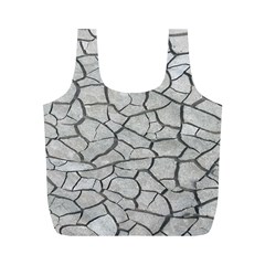 Texture Pattern Tile Full Print Recycle Bag (m) by artworkshop