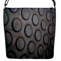 Texture Pattern Wallpaper Flap Closure Messenger Bag (s) by artworkshop