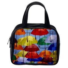 Umbrellas Colourful Classic Handbag (one Side)