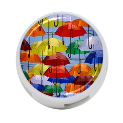 Umbrellas Colourful 4-port Usb Hub (two Sides) by artworkshop